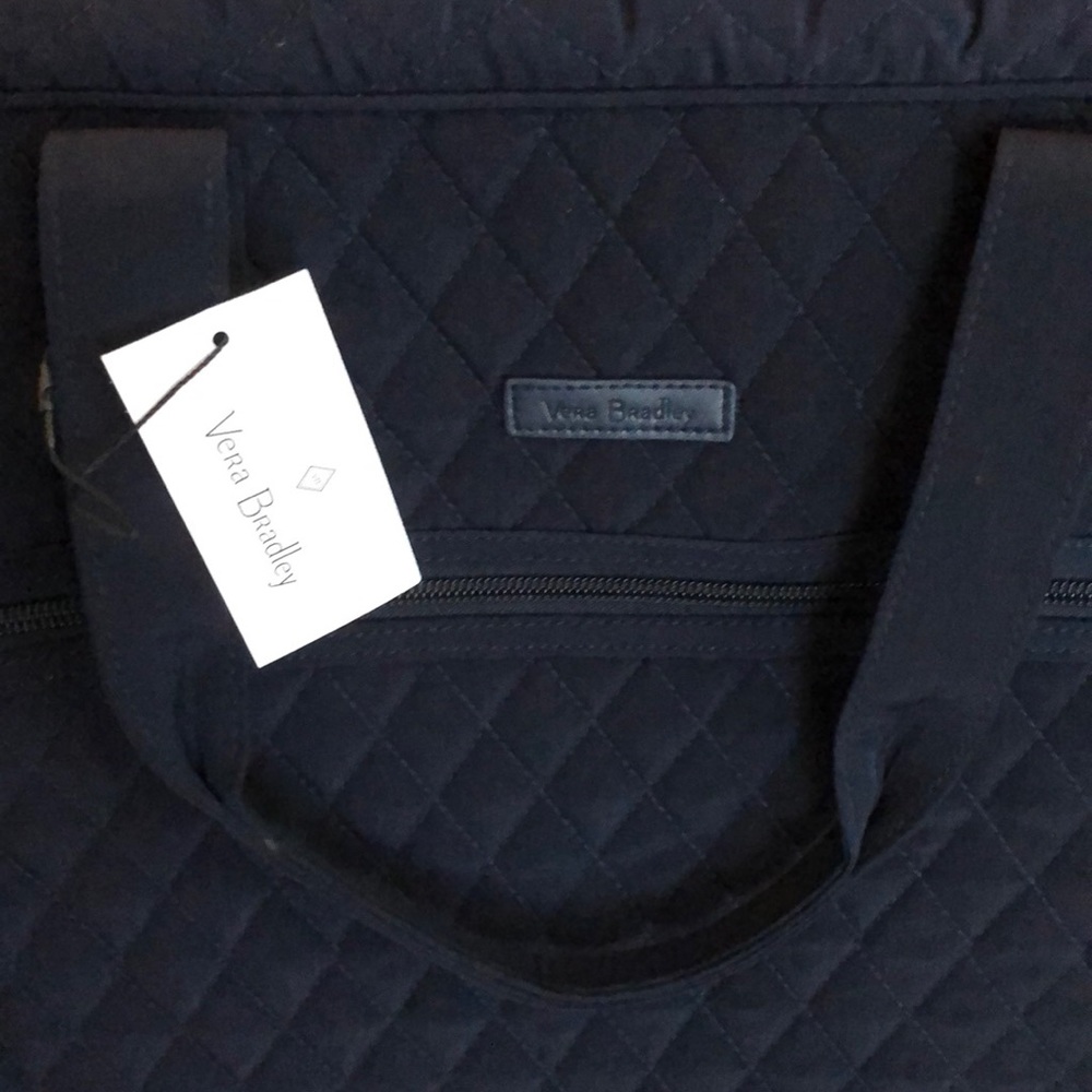 Vera Bradley Grand Traveler NWT Navy